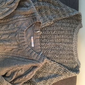 2 sweaters cotton winter business casual